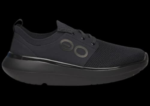 OOFOS Stride Lace-Up Black (Women's)