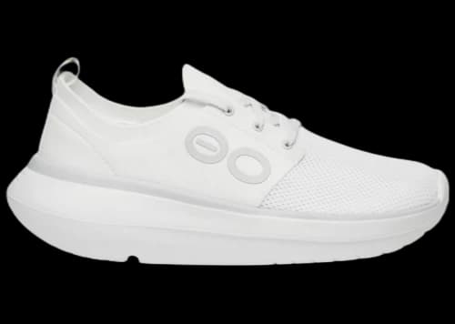 OOFOS Stride Lace-Up White Women's