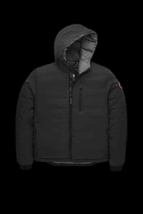 Canada Goose Lodge Down Matte Finish Hoody Black Shine