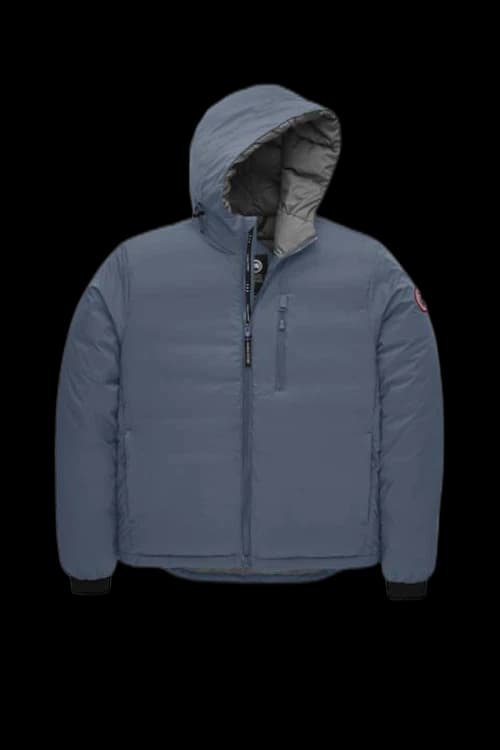Canada Goose Lodge Down Matte Finish Hoody Ozone Blue