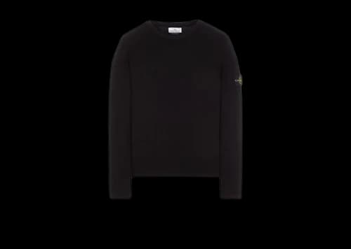 Stone Island 507D8 Knit Sweater Black