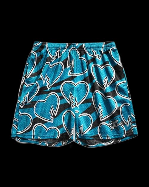 Chalk Line HBK SummerSlam 1995 Retro Shorts Blue/Black