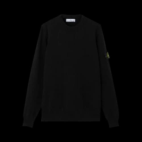 Stone Island Stretch RWS Wool Knit Crewneck 'Navy Blue'