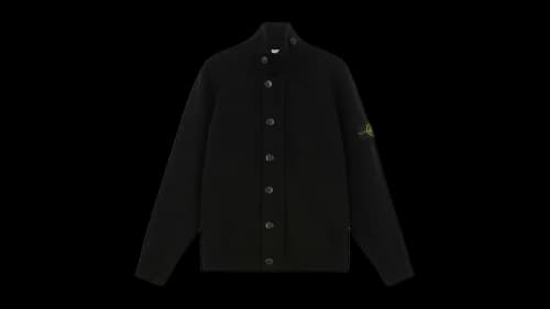 Stone Island Lambswool 5100047 Sweater Military Green
