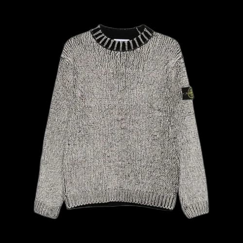 Stone Island Long-Sleeve Crewneck 'Black'