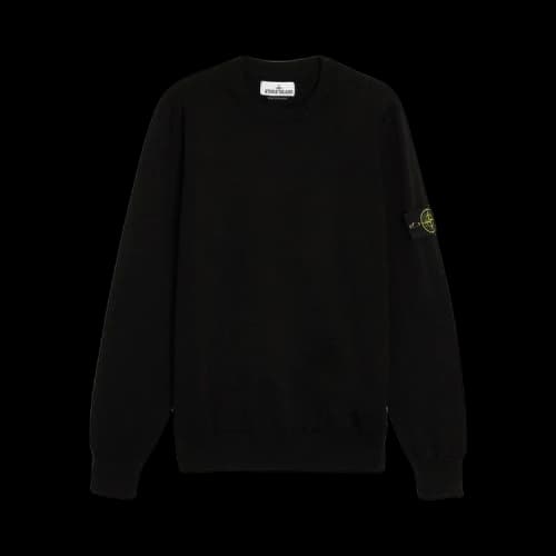 Stone Island Stocking Stitch Sweatshirt 'Black'