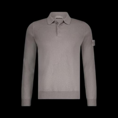 Stone Island Long-Sleeve Polo 'Dust'