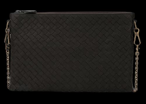 Bottega Veneta City Knot Shoulder Bag Black