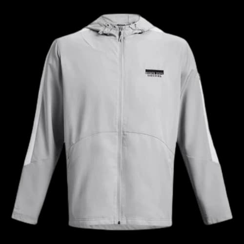 Under Armour Legacy Lightweight Collegiate Windbreaker Jacket 'Grey'