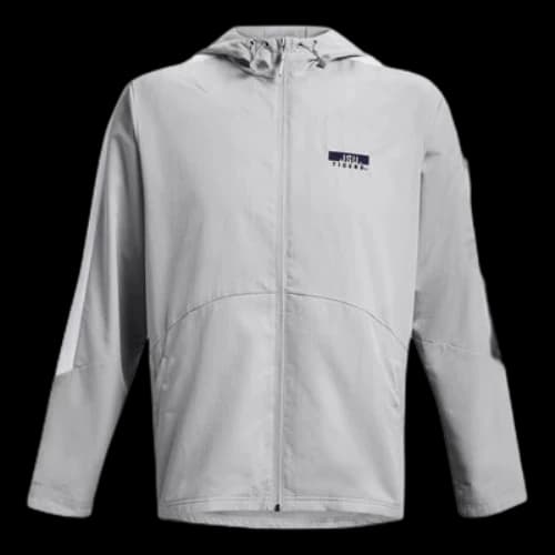 Under Armour Legacy Lightweight Collegiate Windbreaker Jacket 'Grey'