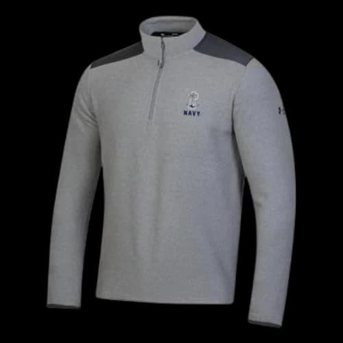 Under Armour ColdGear Infrared Collegiate United States Naval Academy Pullover 'Grey'