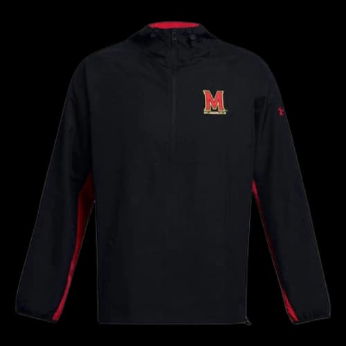 Under Armour University of Maryland College Park 1/4 Zip Sweatshirt 'Black'