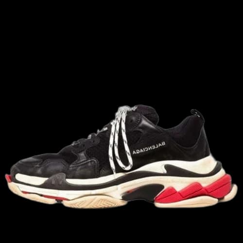 Balenciaga Triple S Sneakers 'Black Double Foam and Mesh'