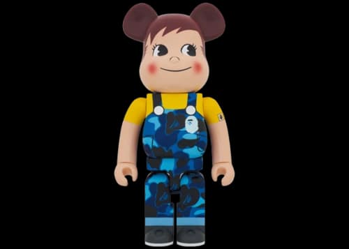 Bearbrick x Bape Poko-chan 1000% Blue