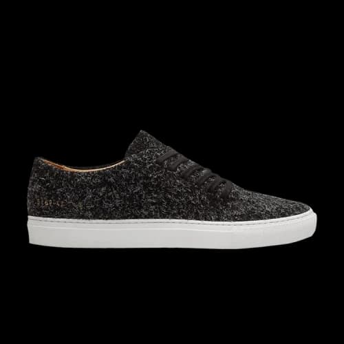 Common Projects Court Low Suede 'Black'