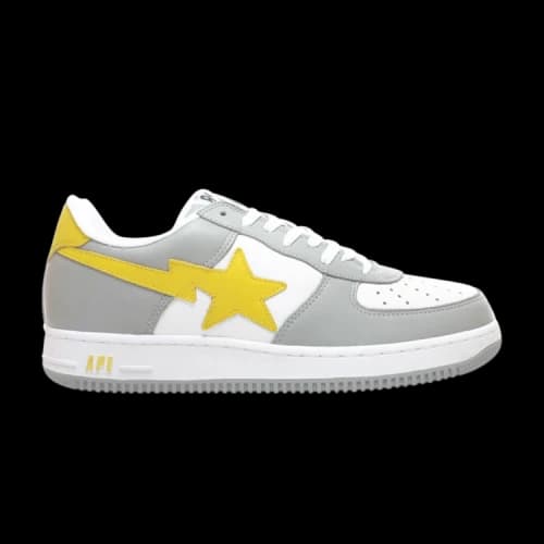 Bapesta FS-001 Low 'Gray Yellow'