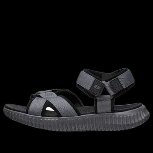 Skechers Elite Flex Sandal 'Grey Black'