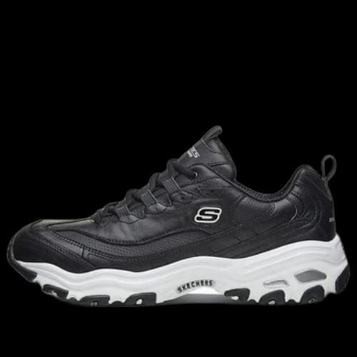 Skechers D Lites 1.0 Low-Top Daddy Shoes Black
