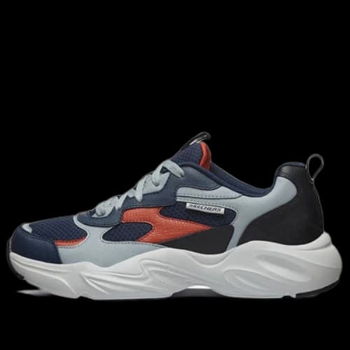 Skechers Stamina Airy Low-Top Running Shoes Blue/Red
