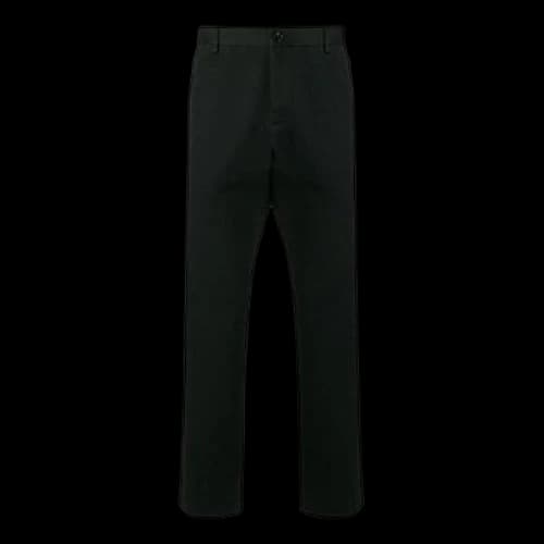 Gucci SS21 Solid Color Cotton Casual Loose Long Pants/Trousers Black
