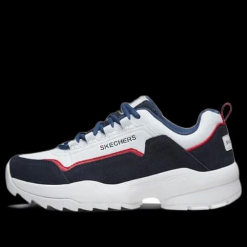 Skechers Tidao Running Shoes White/Black/Red