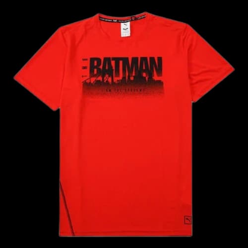 PUMA X Batman Performance Graphic Tee 'Red'