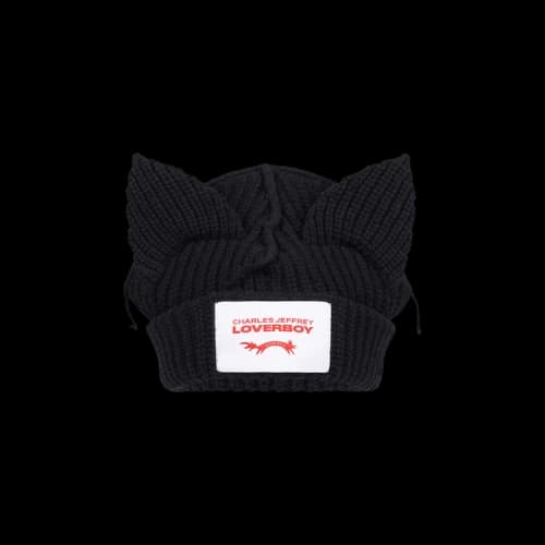 Charles Jeffrey Loverboy Chunky Ears Beanie 'Black'