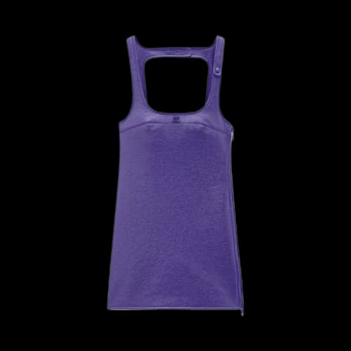 Courrèges Vinyl Dress 'Ultraviolet'