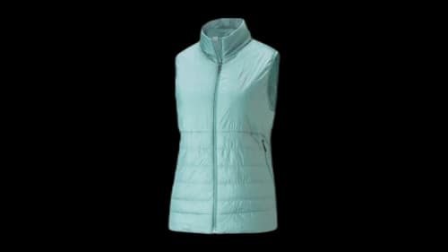 Puma Women's Seasons Reversable Primaloft Full Zip Vest Blue