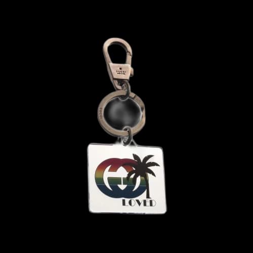 Gucci Tropcial Pattern Key Ring 'Multicolor'