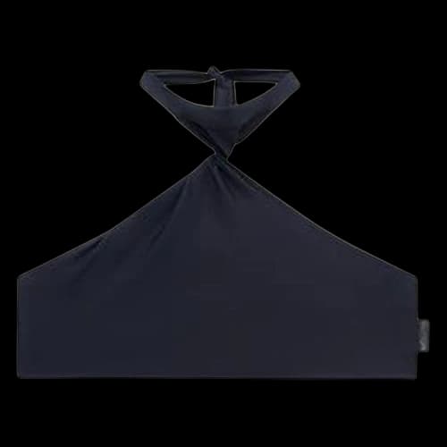 Courrèges Twist Tech Jersey Swimsuit 'Black'