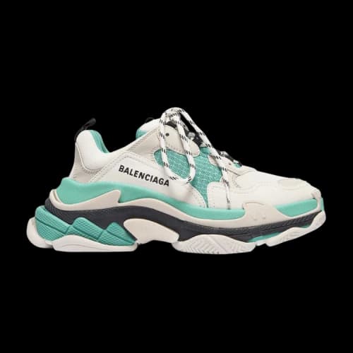 Balenciaga Triple S 'White Green' 2019 (Women's)