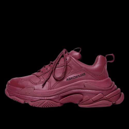 Balenciaga Triple S Sneaker 'Burgundy' (Women's)