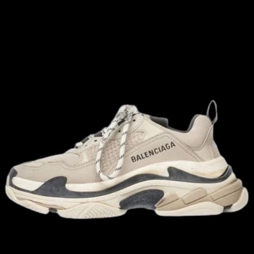 Balenciaga Triple S Trainer 'Beige Black' (Women's)