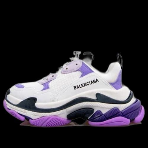 Balenciaga Triple S Sneaker 'White Lilac' (Women's)