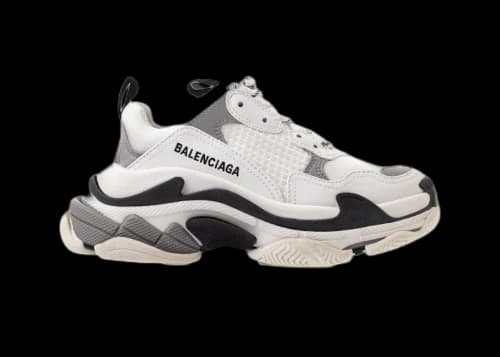 Balenciaga Triple S Grey White