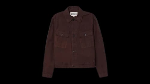 Bad Bunny x Zara Relaxed Fit Pocket Over Shirt Brown