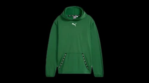 Puma Fit Taped PWRFleece Lite Pullover Hoodie Vine
