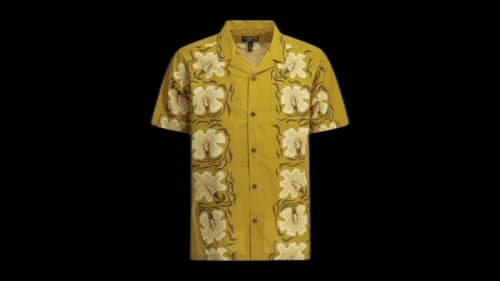 Patagonia Tidal Threads Casual Shirt Yellow