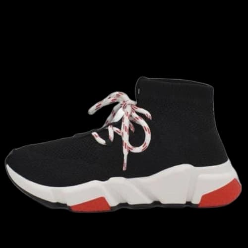 Balenciaga Speed 2.0 Sneakers 'Black White Red' (Women's)