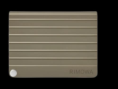 Rimowa Original Kleinwaren - Aluminum Card Case Titanium