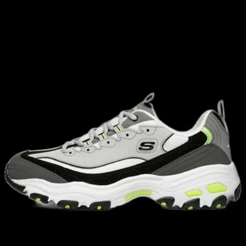 Skechers D'lites 1.0 Sport Shoes Grey/Green