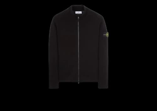 Stone Island 526D8 Knit Sweater Black