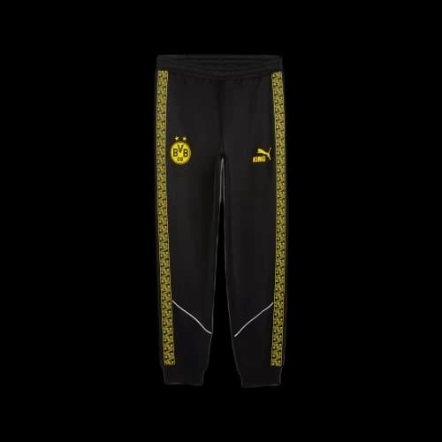 PUMA BVB Soccer Bottoms Men's Black Moderate