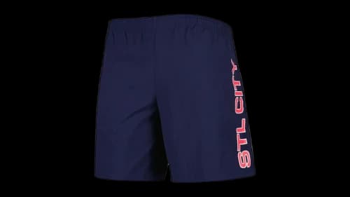Mitchell & Ness St. Louis City Sc Heritage Woven Shorts Navy