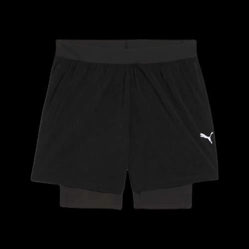 PUMA Running Shorts Men's Black Moderate