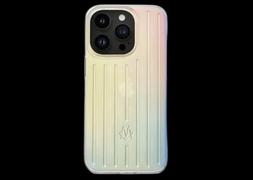 Rimowa iPhone 14 Pro Cover Iridescent
