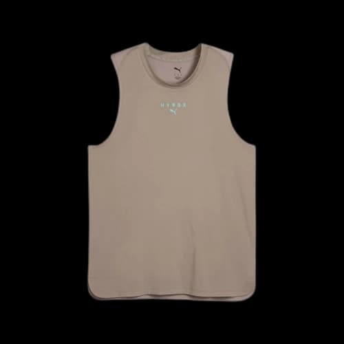 PUMA CLOUDSPUN Fitness Clothing Men's Mouse Gray Crew Neck Moderate