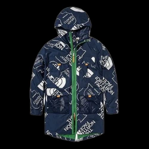 THE NORTH FACE X Brain Dead 76 Oversized Mountain Parka Jacket 'Blue'