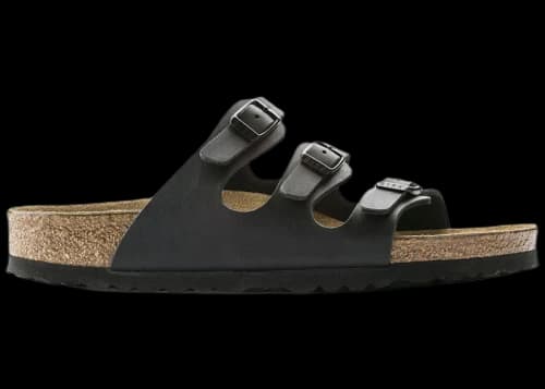 Birkenstock Florida Soft Footbed Birko-Flor Black
